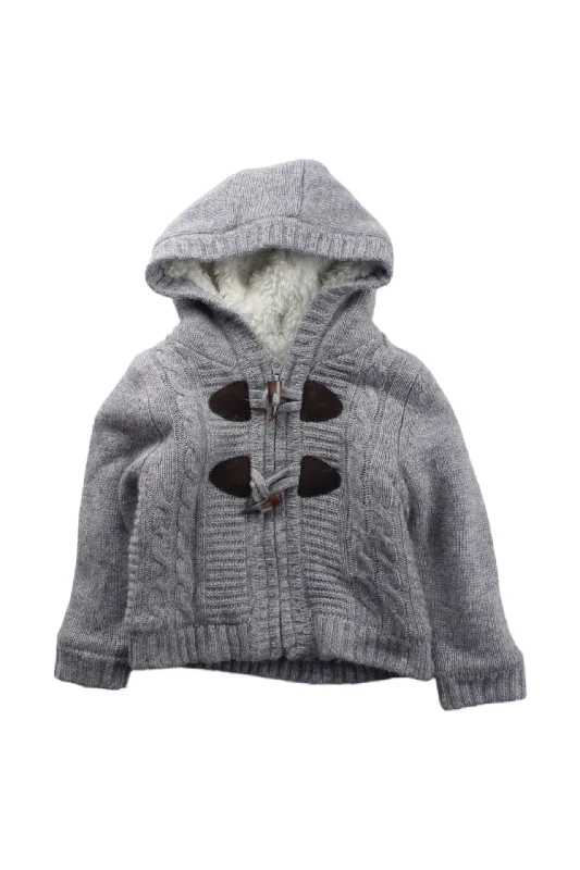 Men's Sweaters with Checkerboard PatternsChickeeduck Knit Cardigan 6-12M