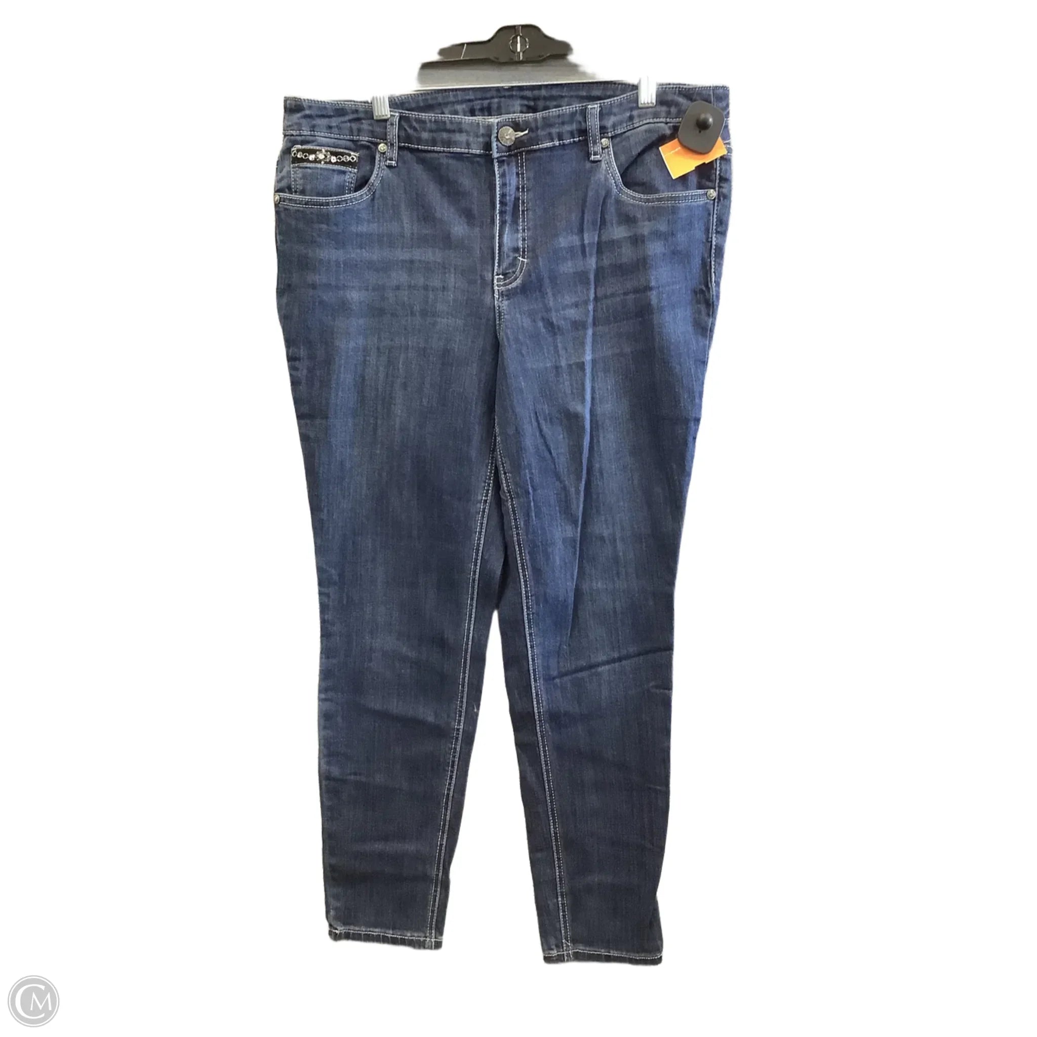 XXXL Men's JeansJeans Straight By Cj Banks In Blue, Size: 16