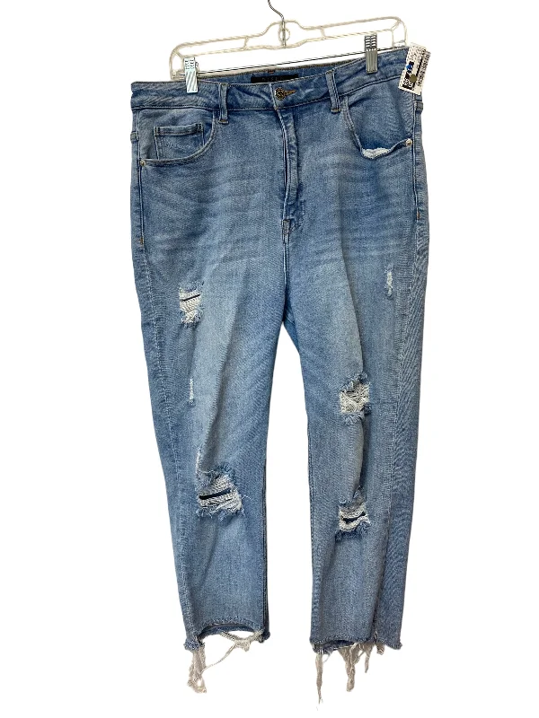 Flexible Stretch Men's JeansJeans Straight By Risen  Size: 1x