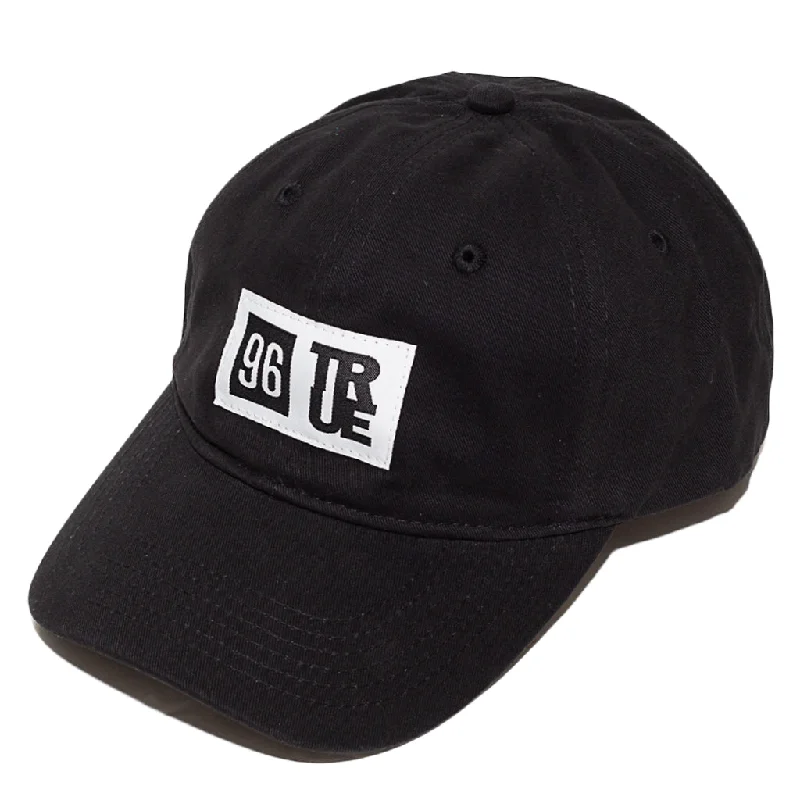 Adjustable Beanie HatsTrue 96 Label Dad Hat Black