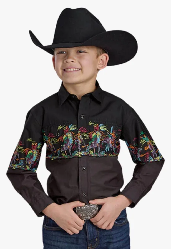 Men's Performance Shirts for Active LifestylesRoper Boys Vintage Collection Long Sleeve Shirt