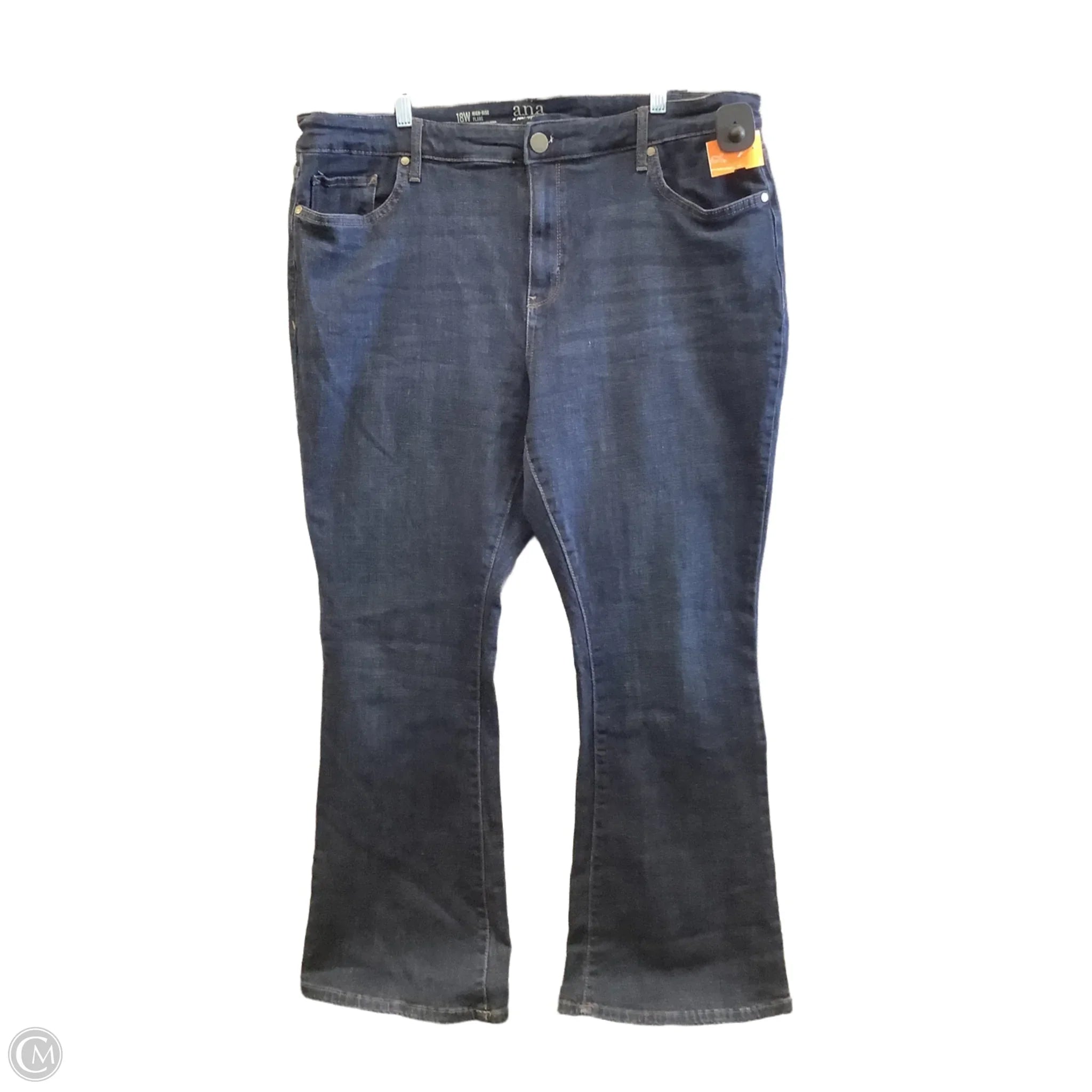 Slim-Fit Men's JeansJeans Flared By Ana In Blue, Size: 18