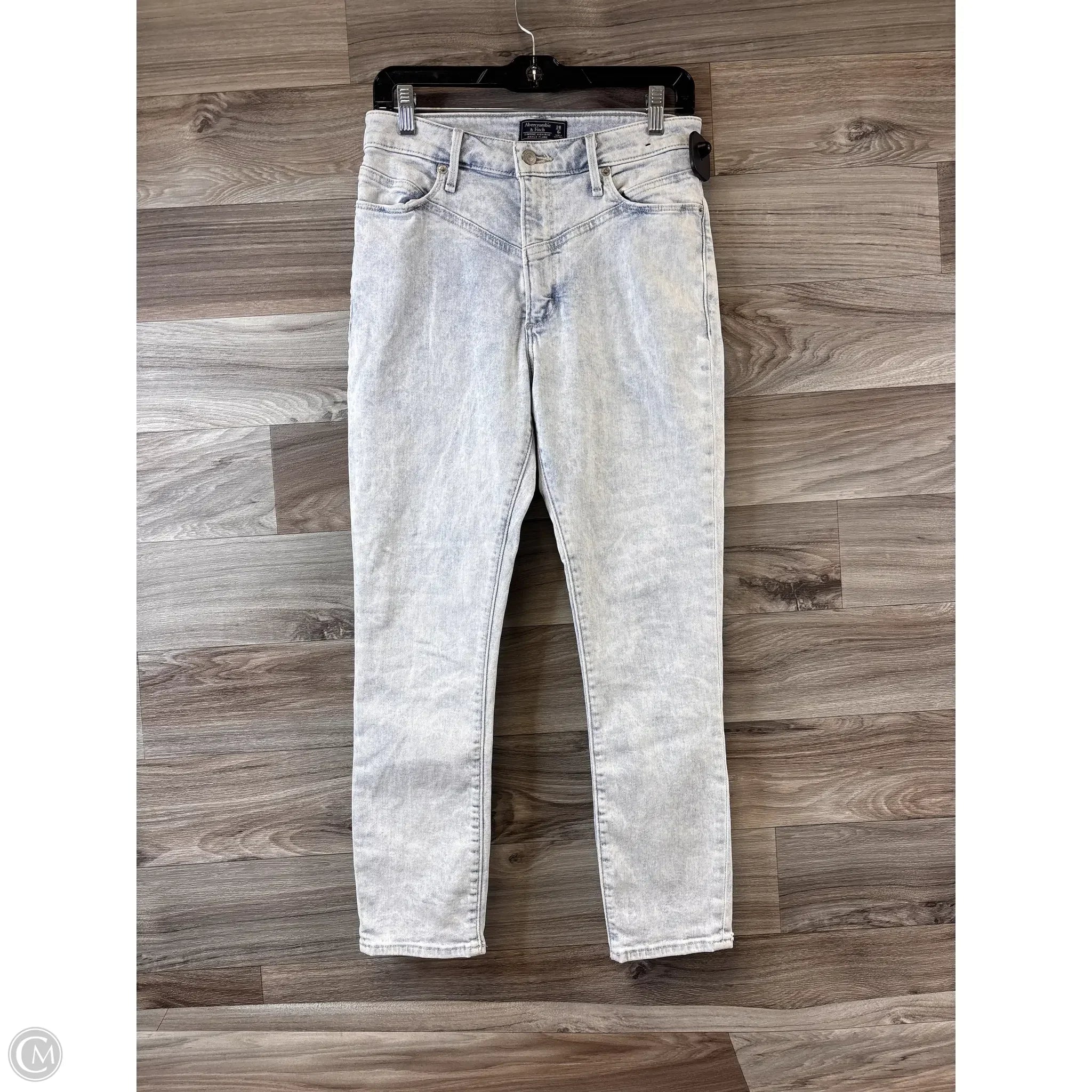 Men's Jeans in Unique PatternsJeans Flared By Abercrombie And Fitch In Blue, Size: 6p