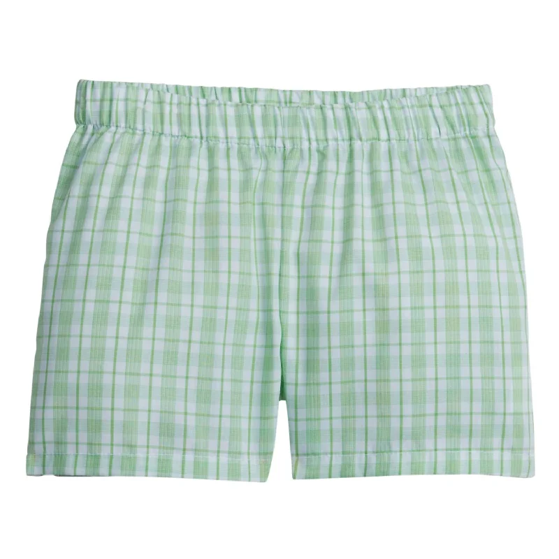 Lightweight and Breathable Men's Running ShortsBoys' Basic Short In Fairway Plaid