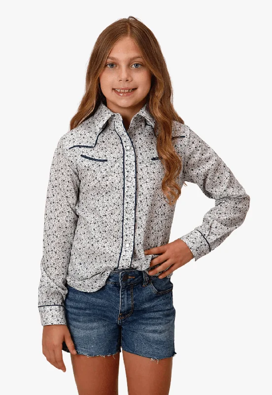 Men's Patterned Dress Shirts for a Unique TwistRoper Girls Karman Special Collection Long Sleeve Shirt