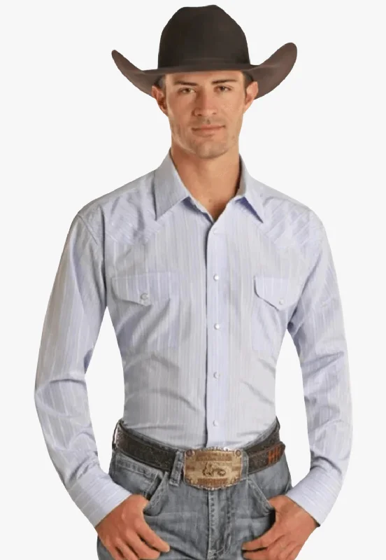 Men's Regular-Fit Shirts for a Classic FitPanhandle Mens Snap Long Sleeve Shirt