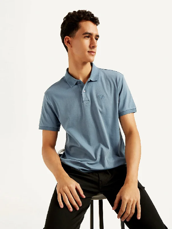 Men's Shirts with Floral PrintsMen's Solid Slim Fit Polo T-shirt