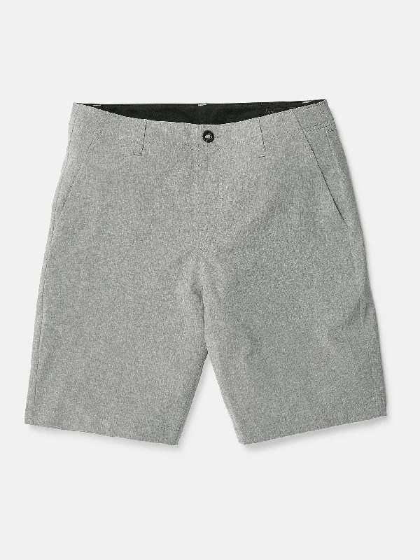 Office-Appropriate Men's Dress ShortsKerosene Hybrid Shorts - Heather Grey