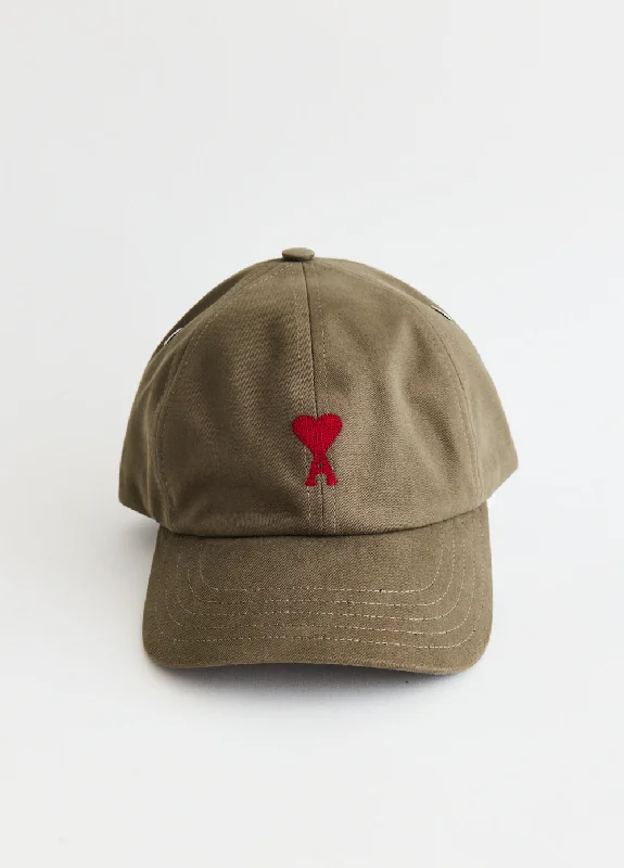 Wide-Brimmed Sun HatsRed ADC Cap