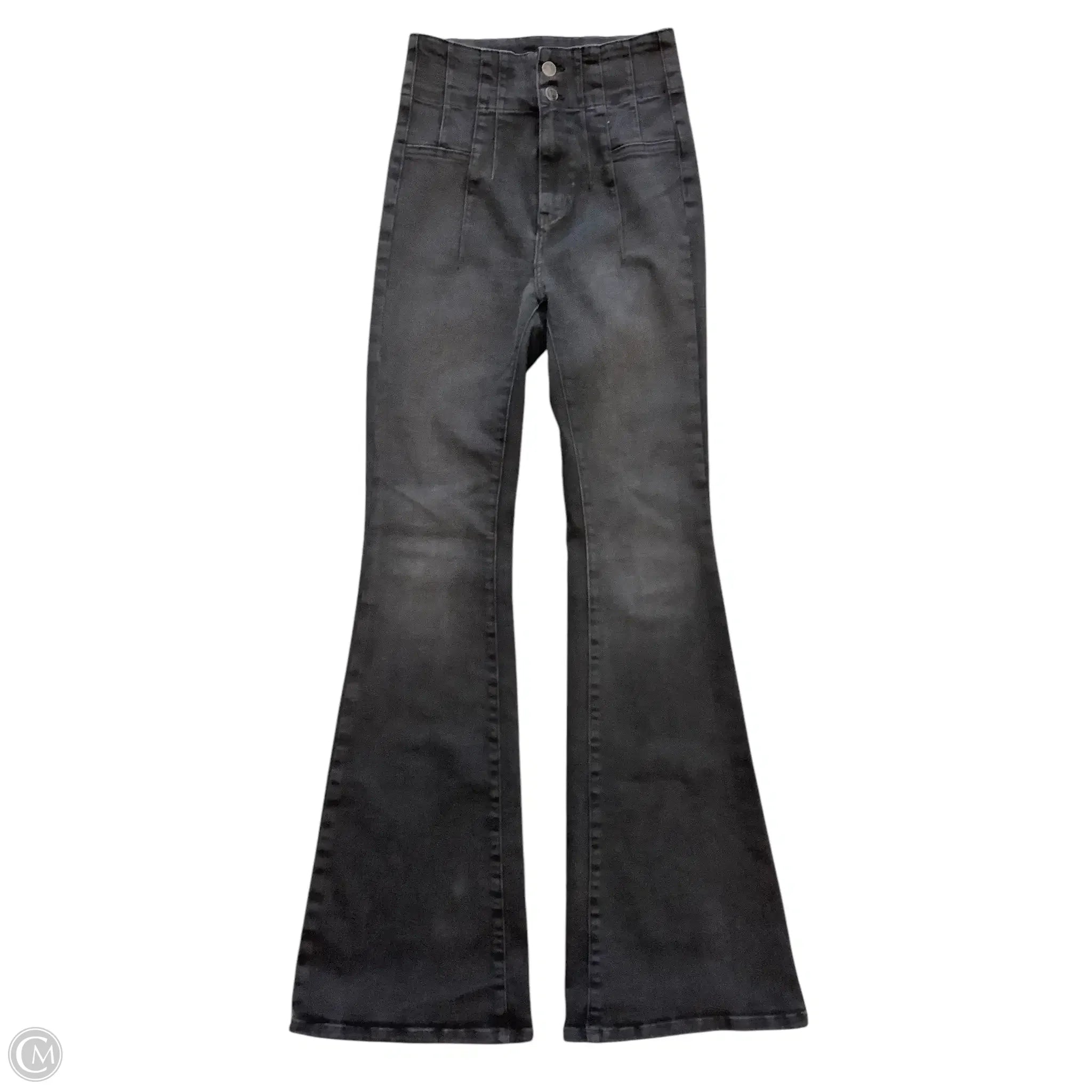 Men's Ripped JeansJeans Flared By We The Free In Black Denim, Size: 2(26)