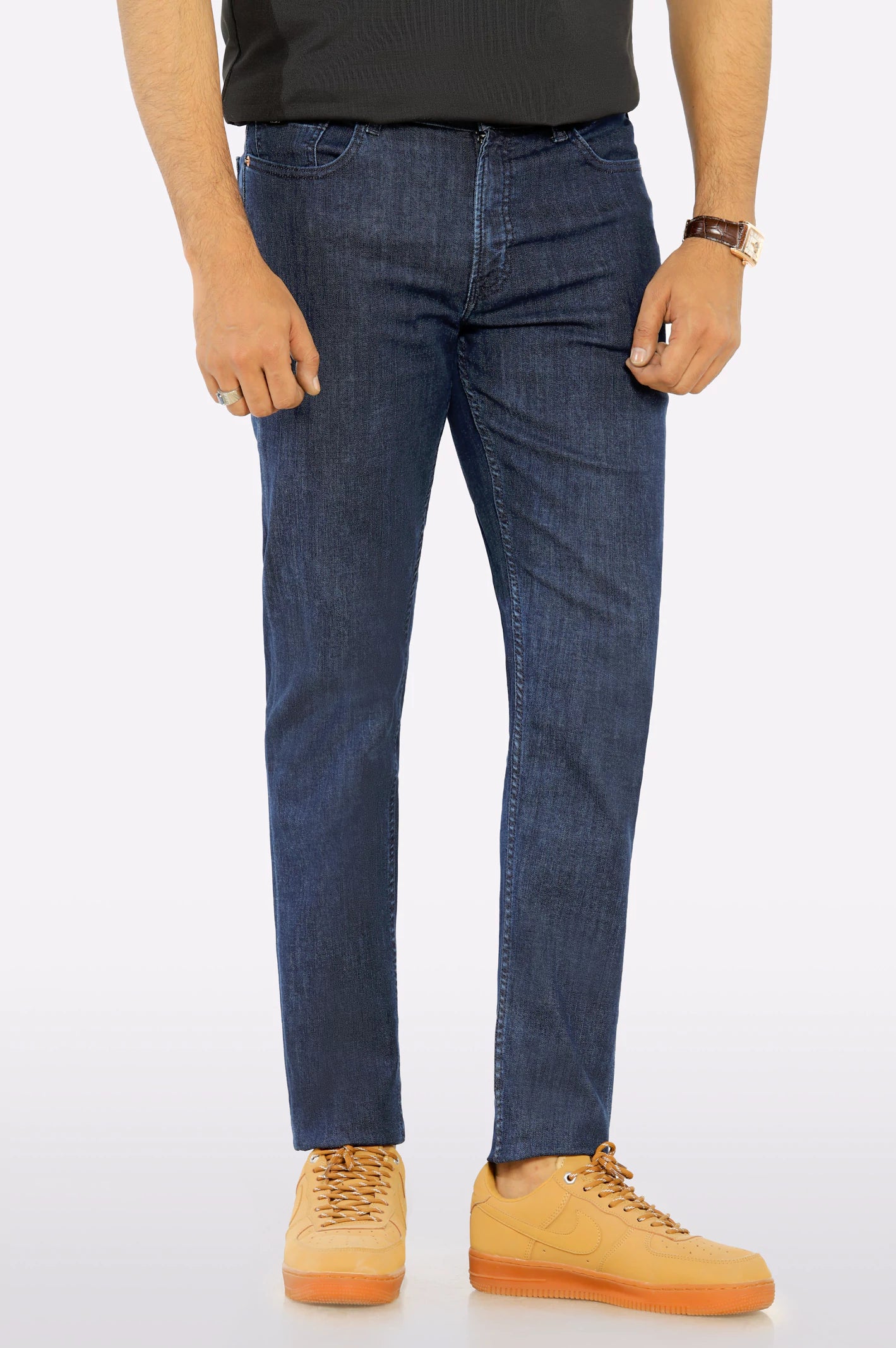 Best Selling Men's Jeans BrandsDark Blue Modern Slim Fit Jeans