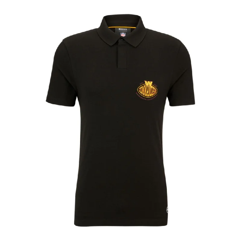 Men's Casual Shirts for Everyday WearBOSS x NFL cotton-piqu polo shirt with collaborative branding