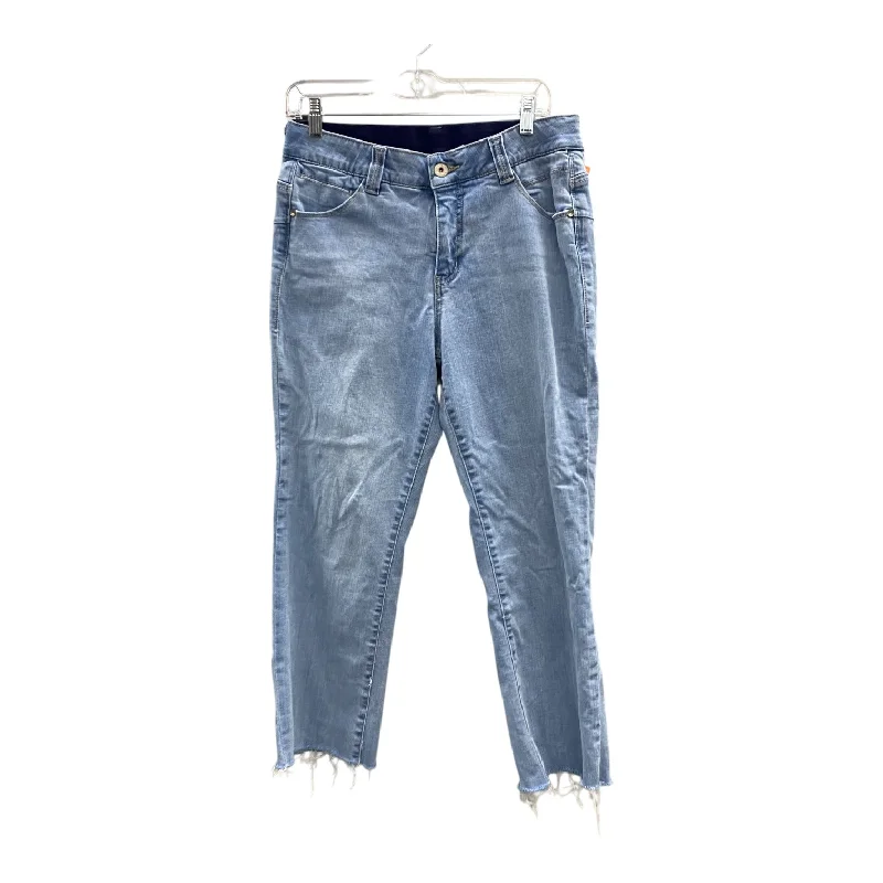 Light Blue Denim Men's JeansJeans Cropped By Jag In Blue, Size:14