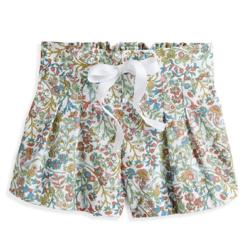Men's Elastic Waistband ShortsGirls' Whitley Short In Pocketful Of Posies