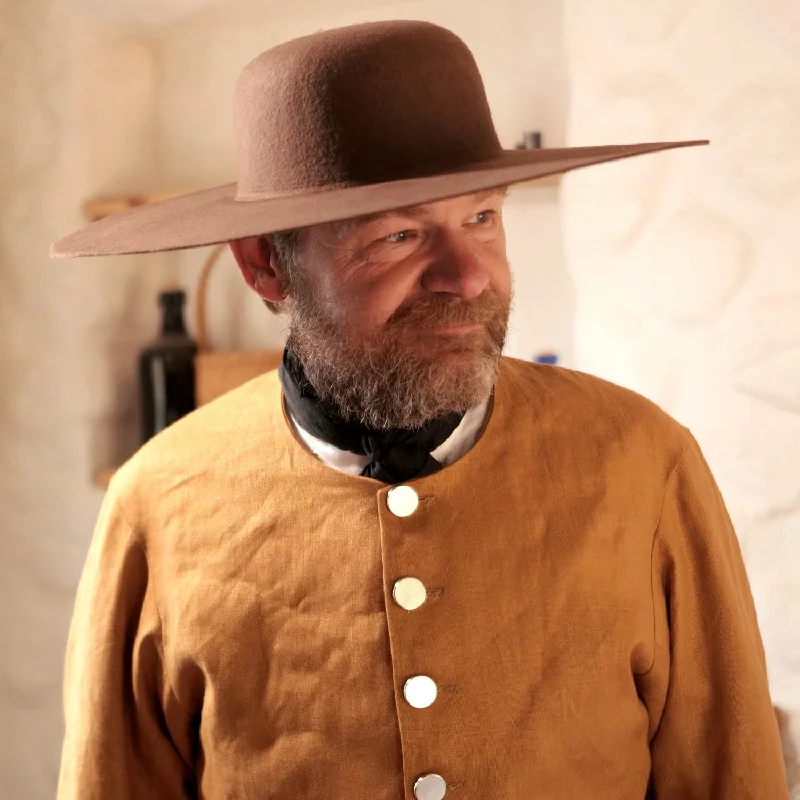 Artistic Derby HatsBrown Standard Wool Felt Hat Blank (Lined)