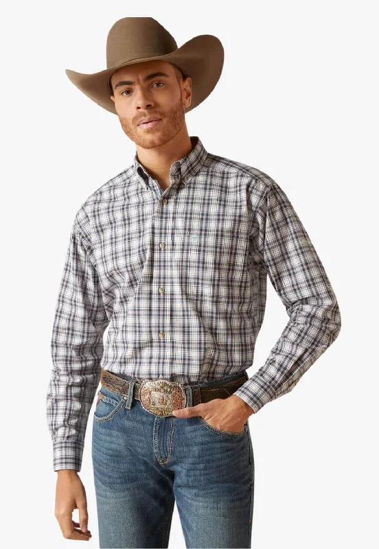 Men's Weekend Shirts for Leisurely OutingsAriat Mens Gradon Long Sleeve Shirt