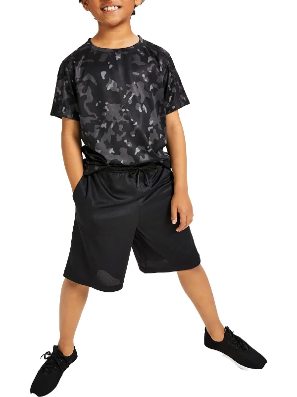 Men's Elastic-Waisted Loungewear ShortsBoys Big Boys Mesh Shorts
