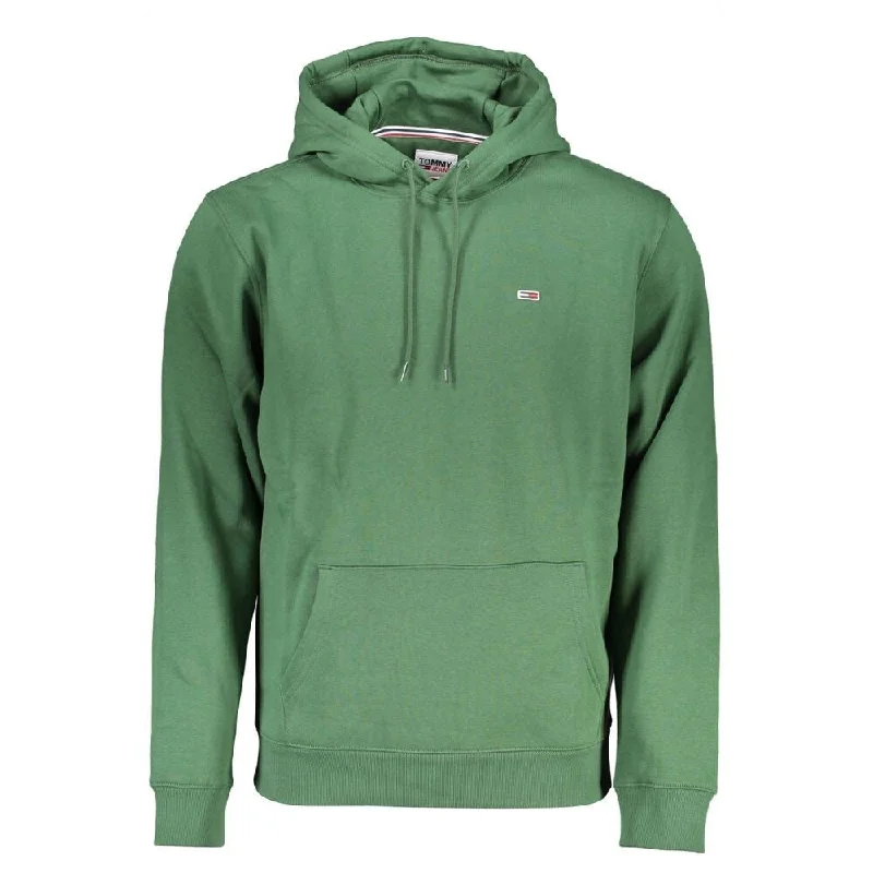 Men's Sweaters with Herringbone PatternsTommy Hilfiger Green Cotton Men Men's Sweater Men's Sweaters with Herringbone PatternsTommy Hilfiger Green Cotton Men Men's Sweater