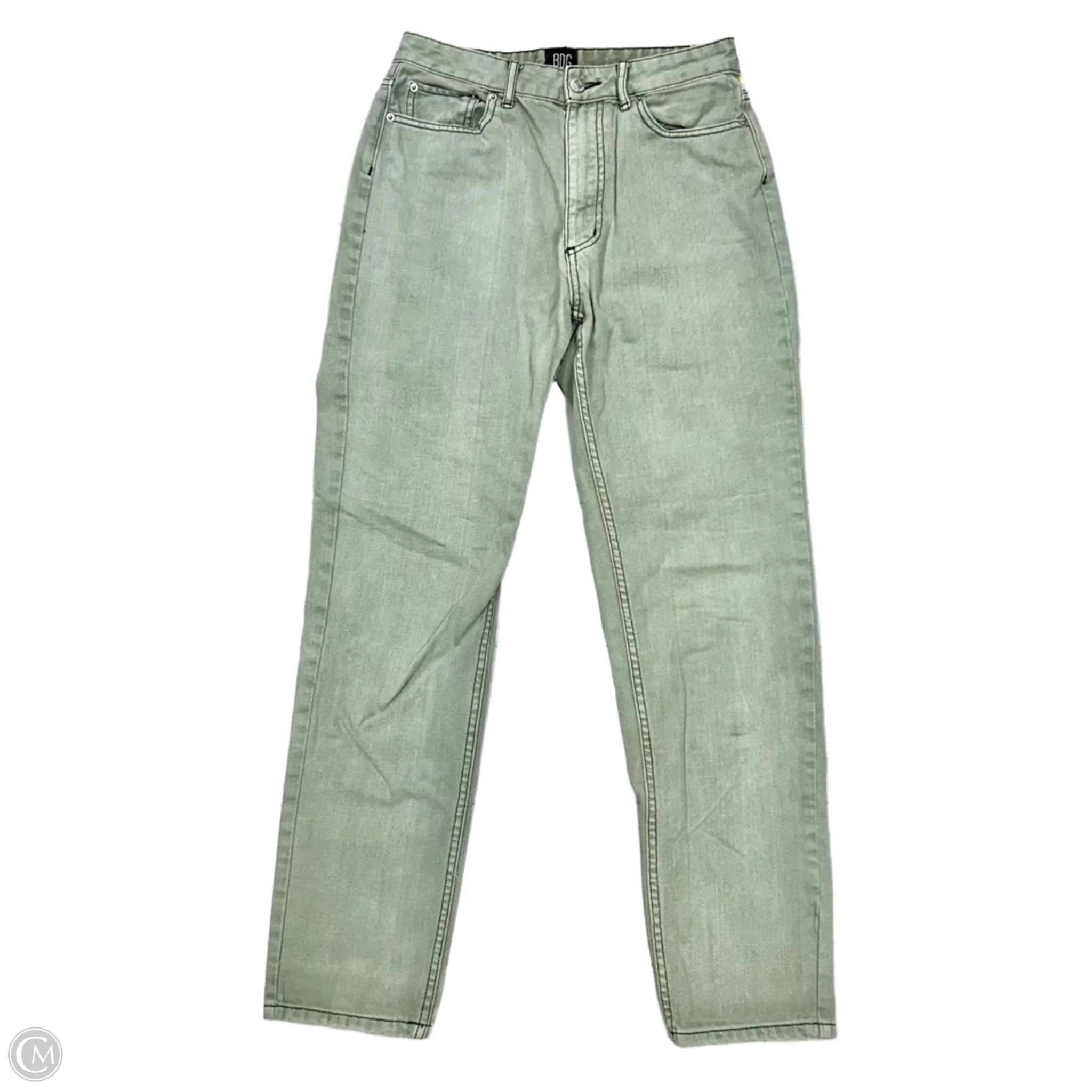 Men's Jeans for a Casual LookJeans Straight By Bdg In Green Denim, Size: 4