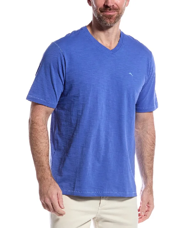 Men's Shirts with Logo EmbossmentsTommy Bahama Bali Beach V-Neck T-Shirt