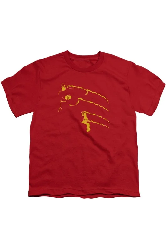 Men's Shirts with Animal PrintsDC Comics Flash Flash Min Short Sleeve Youth Tee / T-Shirt