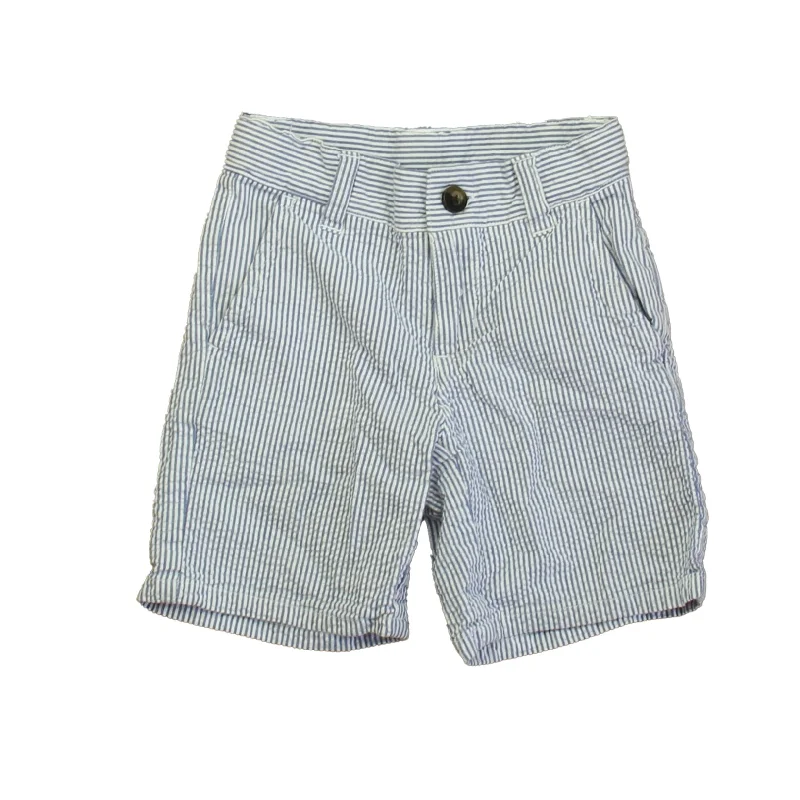 Fast-Drying and Water-Resistant Men's Swim ShortsJanie and Jack Boys Blue | White Stripe Shorts