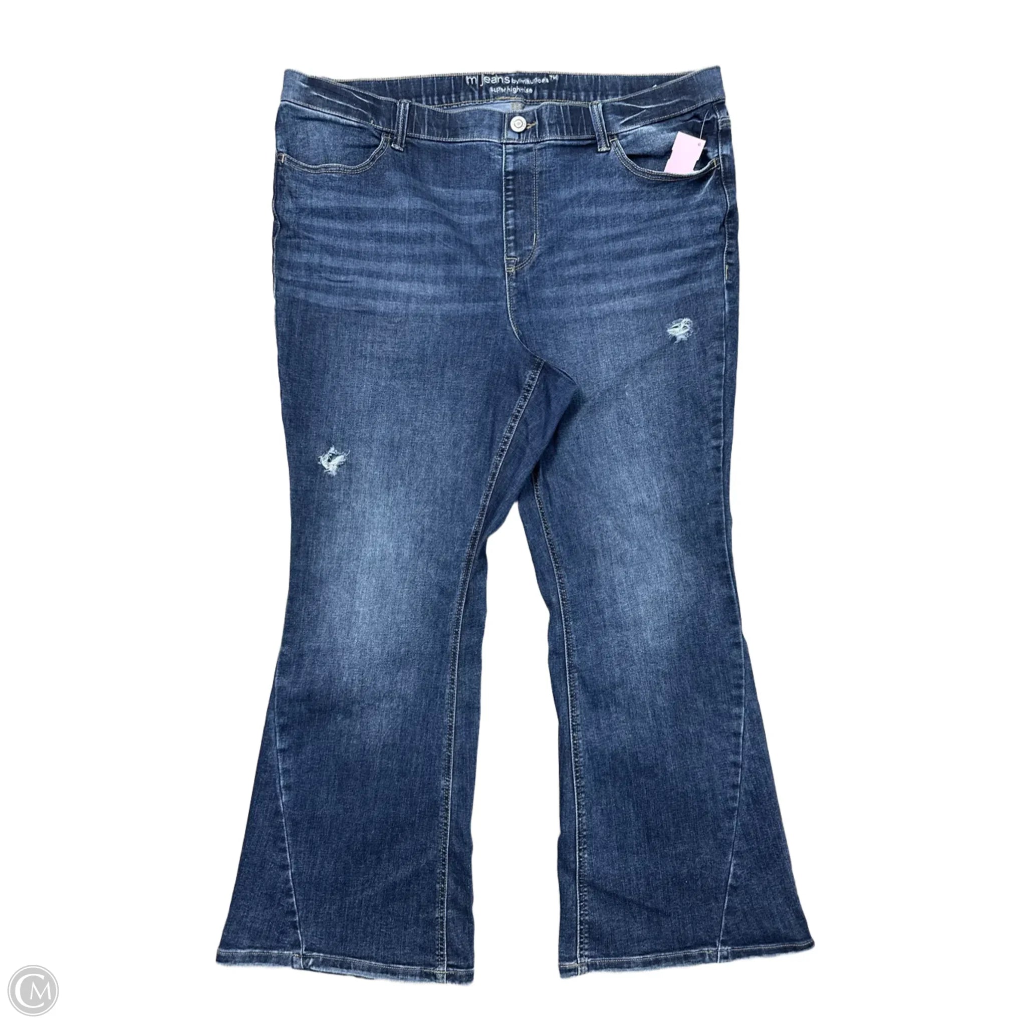 Slim-Fit Men's JeansJeans Flared By Maurices In Blue Denim, Size: 22