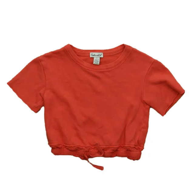 Casual Men's Button-Down ShirtsSplendid Girls Pink Short Sleeve Shirt