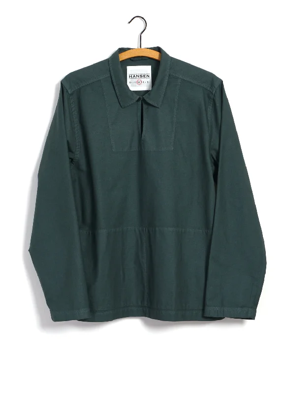 Lightweight Men's Poplin ShirtsMAGNE | Casual Pull-on Shirt | Petrol