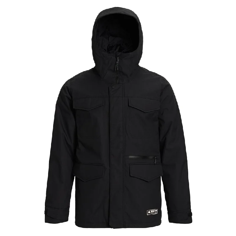 Practical Men's RaincoatsBurton 2023 Covert Jacket - True Black