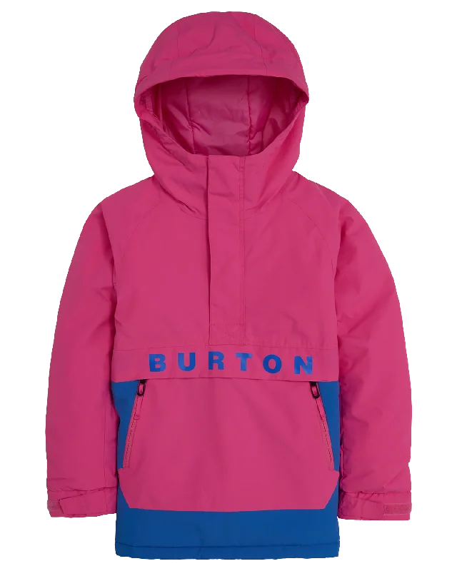 Men's Coats with Quilted LiningBurton Kids' Frostner 2L Anorak Snow Jacket - Fuchsia Fusion/Amparo Blue