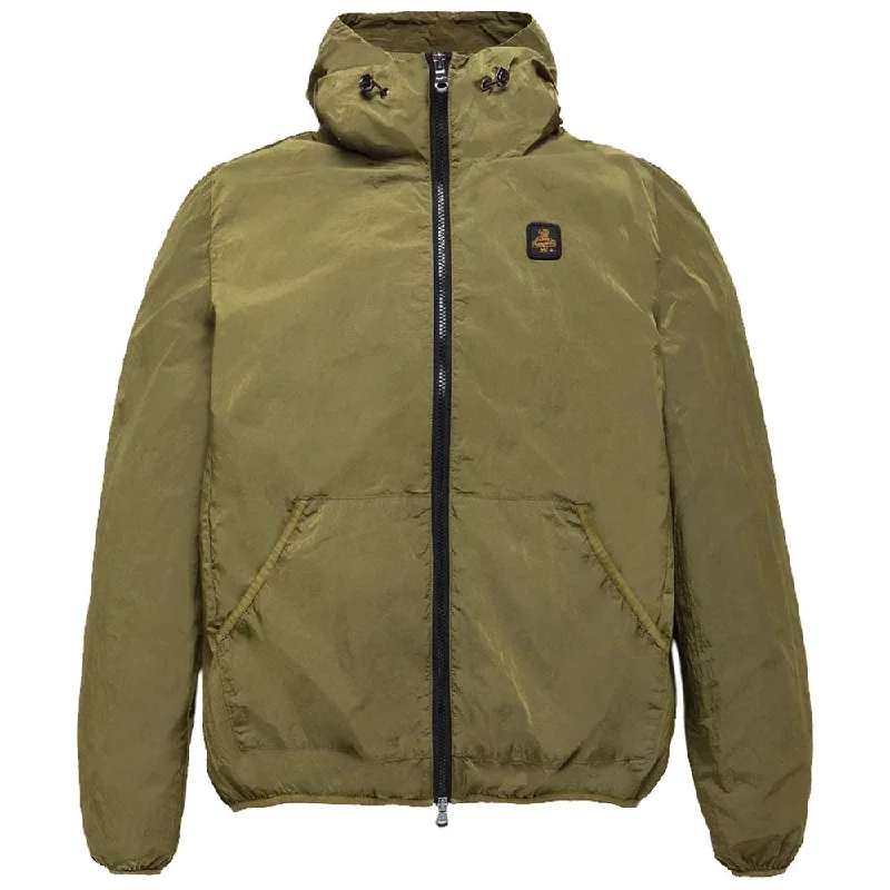 Men's Coats with Hand WarmersChic Ultralight Nylon Jacket With Garment-dyed Finish
