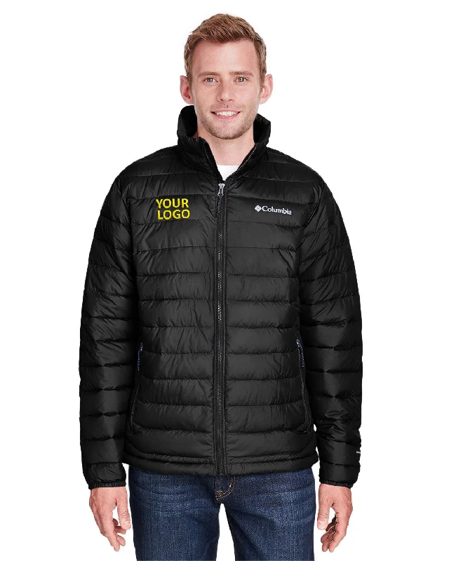 Men's Coats with Wind-Resistant FabricColumbia Powder Lite Jacket, Black
