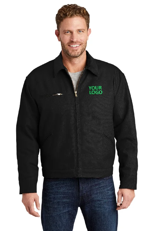 Men's Coats with Chest PocketsCornerStone Tall Duck Cloth Work Jacket, Black
