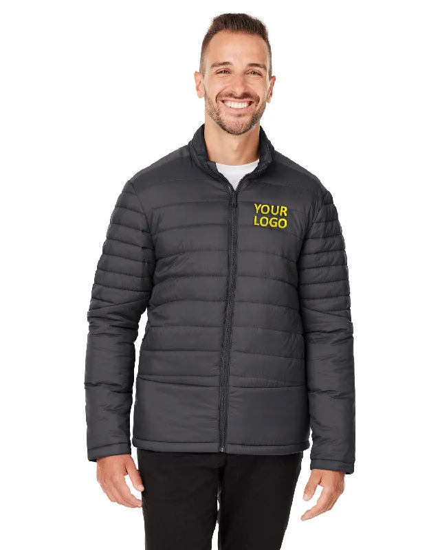 Men's Coats with Water-Repellent FabricCustom Spyder Men's Challenger Jackets, Black