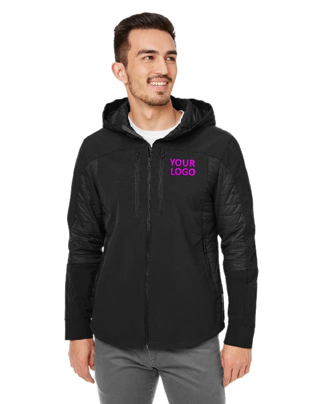 Comfortable Men's ParkasCustom Spyder Men's Powerglyde Jackets, Black