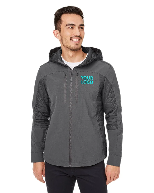 Designer Men's OvercoatsCustom Spyder Men's Powerglyde Jackets, Polar