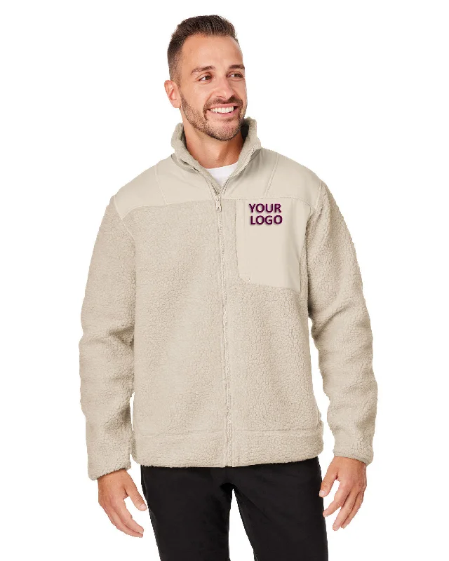 Men's Coats for WorkCustom Spyder Unisex Venture Sherpa Jackets, Natural