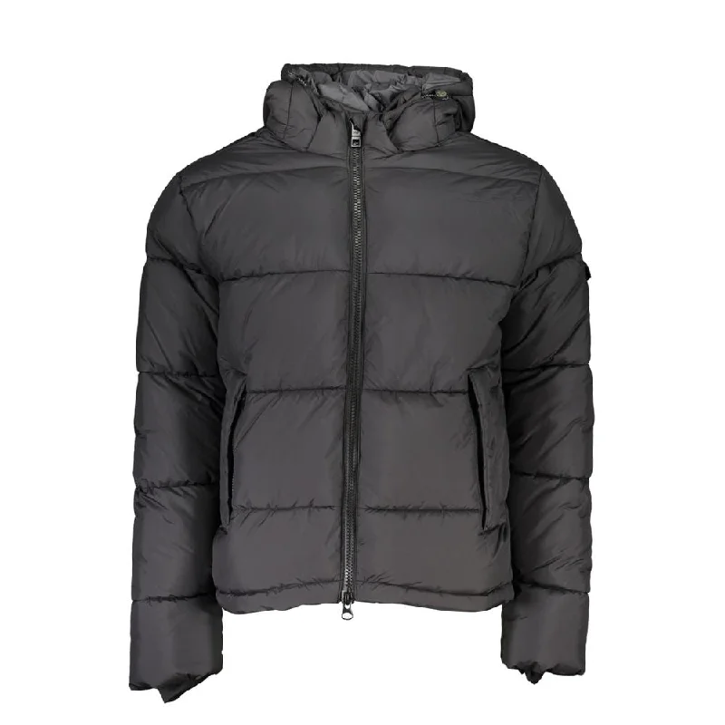 Men's Coats Made in the USABlack Polyester Mens Jacket