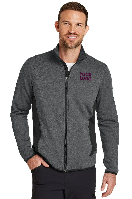 Men's Coats for Winter CampingEddie Bauer Custom Stretch Fleece Jackets, Dark Charcoal Heather