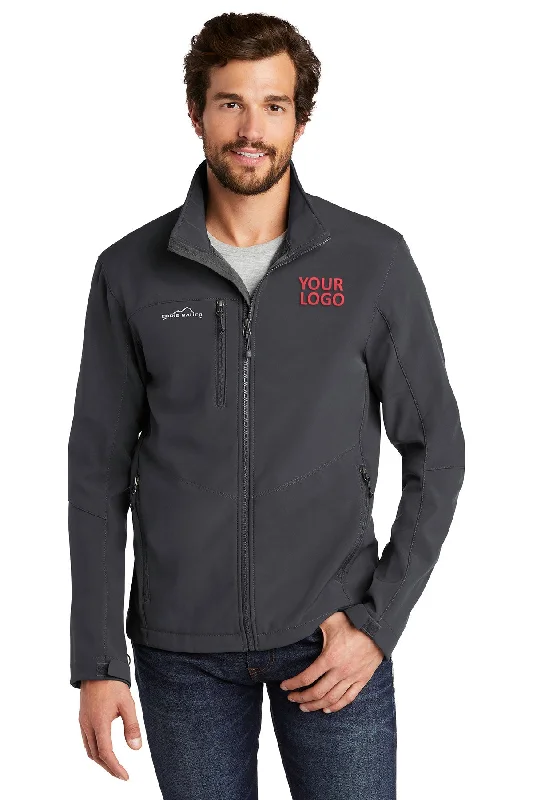 Men's Coats with Tactical FeaturesEddie Bauer Custom Soft Shell Jackets, Grey Steel