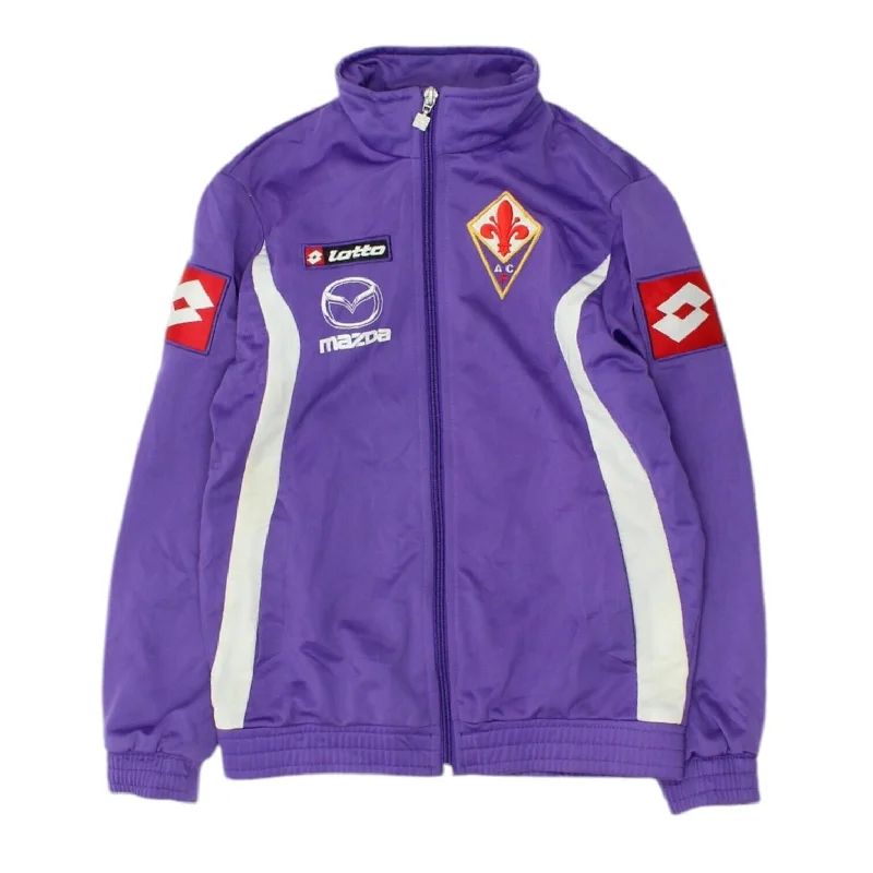 Men's Coats for City WearFiorentina Kids Purple Track Lotto Track Jacket | Boys Girls Football Tracksuit