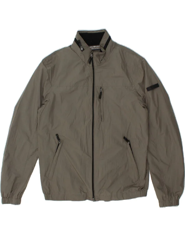 Men's Coats for BikingGEOX Mens Rain Jacket UK 40 Large Grey Polyester