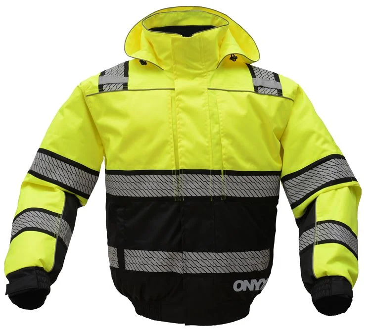 Men's Coats with Quick-Dry FabricGSS Onxy 3 N 1 Winter Bomber Jacket 8511 Lime