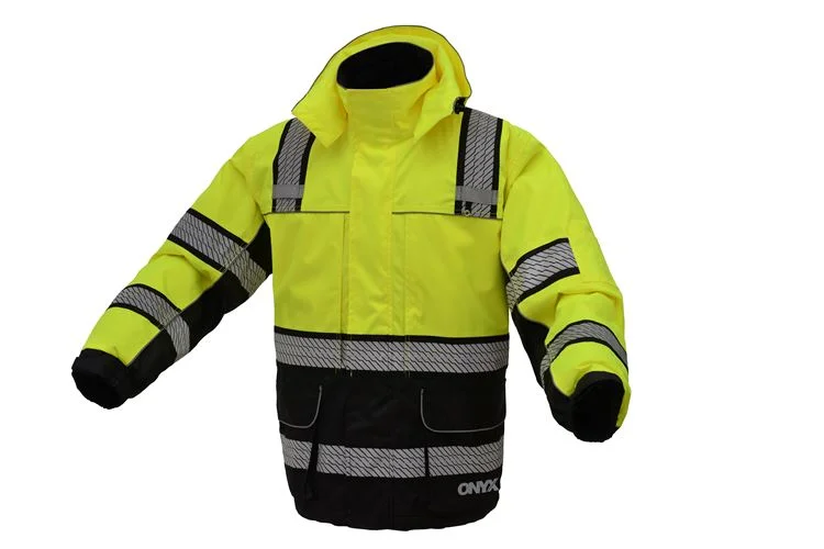 Men's Coats with Adjustable SleevesGSS Onyx 3 in 1 Performance Winter Parka Jacket 8505 Lime
