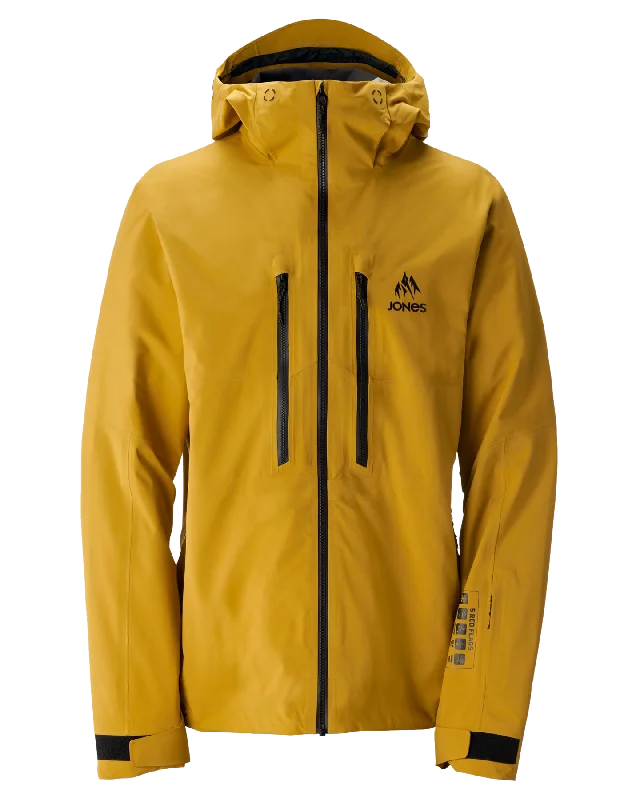 Essential Men's Puffer JacketsJones Men's Shralpinist Stretch Recycled Jacket - Sunrise Gold