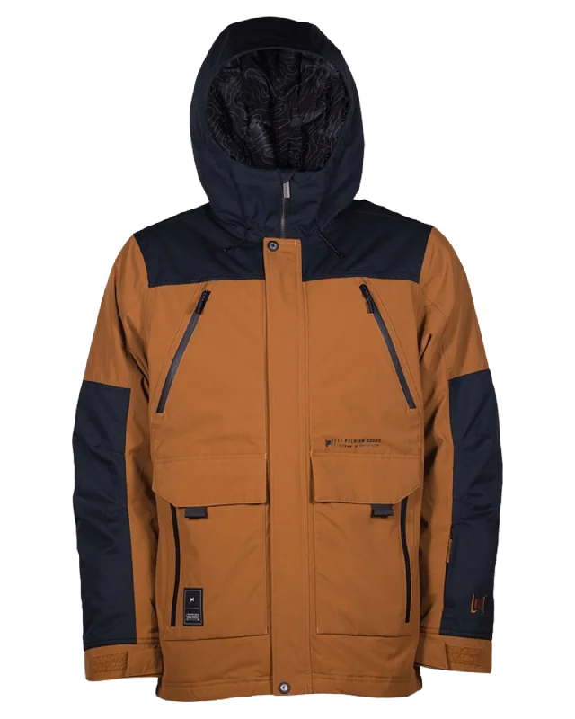 Men's Coats for Tall MenL1 Williams Jacket - Amber/Black - 2023