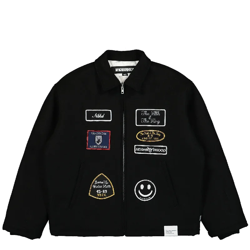 Men's Coats for LayeringMelton Zip Up Jacket