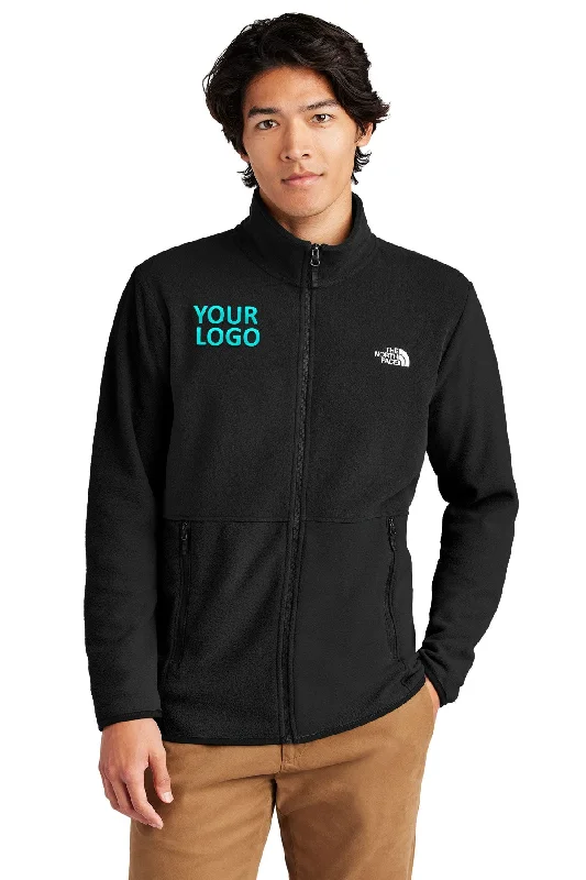Men's Coats for LayeringThe North Face Glacier Custom Fleece Jackets, Black