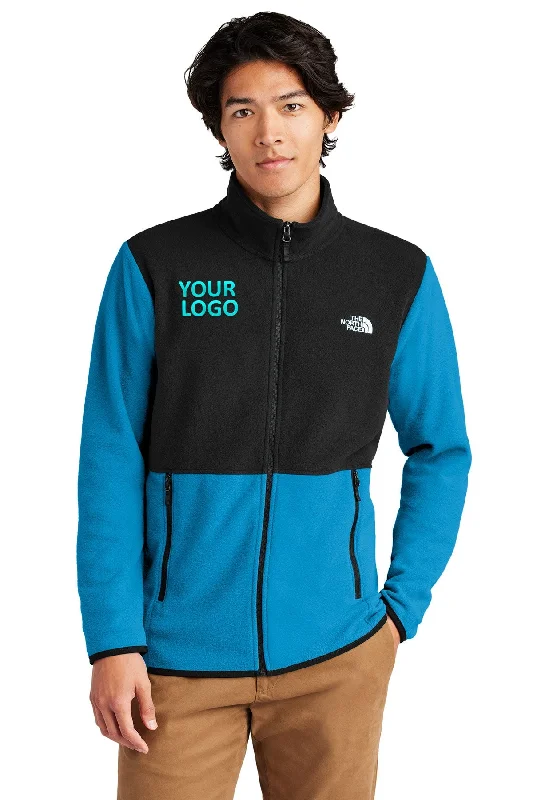 Men's Coats for Snowy WeatherThe North Face Glacier Custom Fleece Jackets, Hero Blue